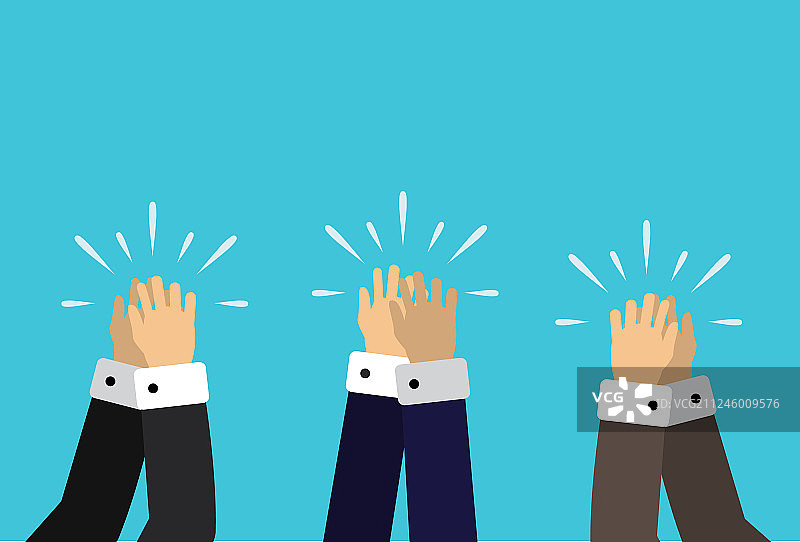 鼓掌欢呼图片素材