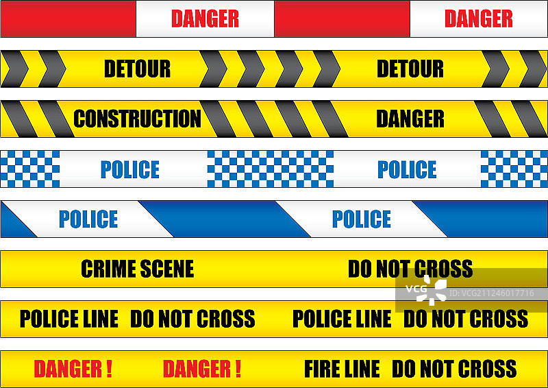 警戒带图片素材