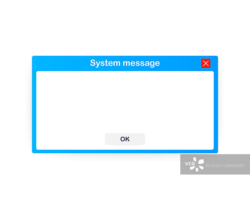 怀旧操作系统消息模板图片素材