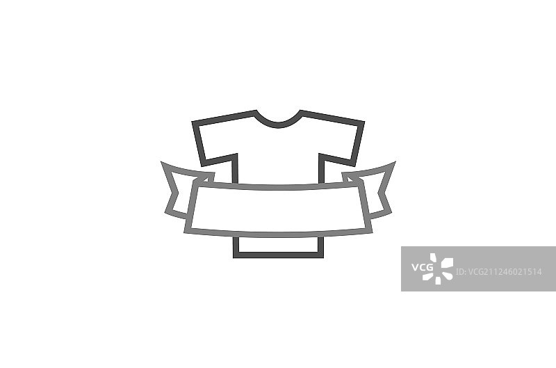 创意线条衬衫丝网logo设计符号图片素材
