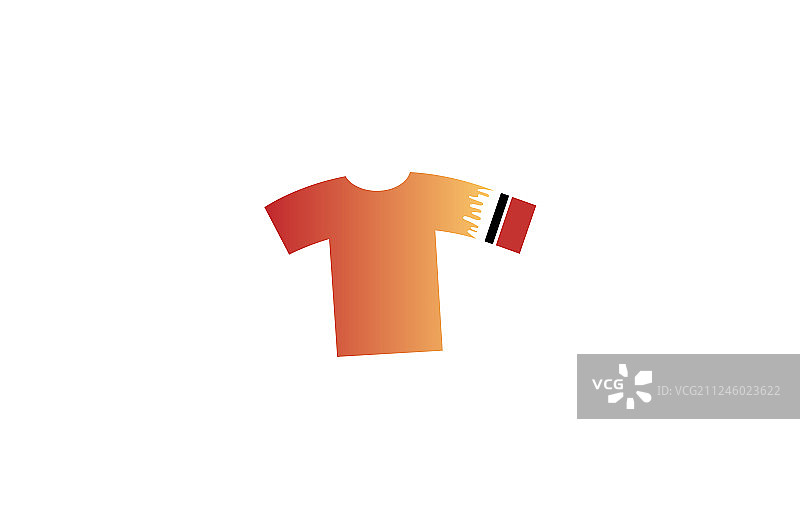 创意T恤丝网logo标志图片素材