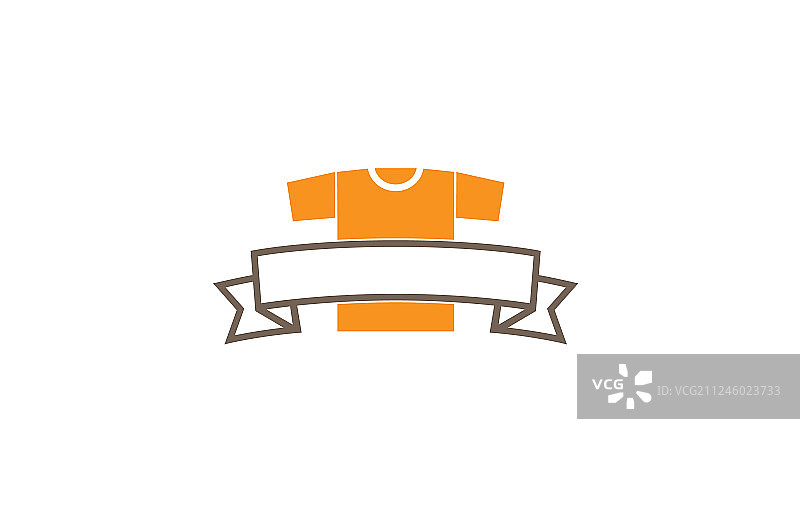 创意T恤丝网logo标志图片素材