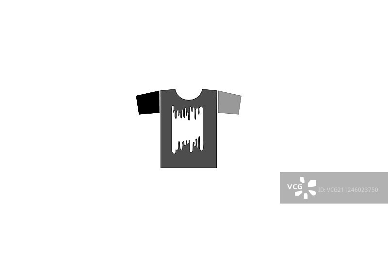 创意T恤丝网logo标志图片素材