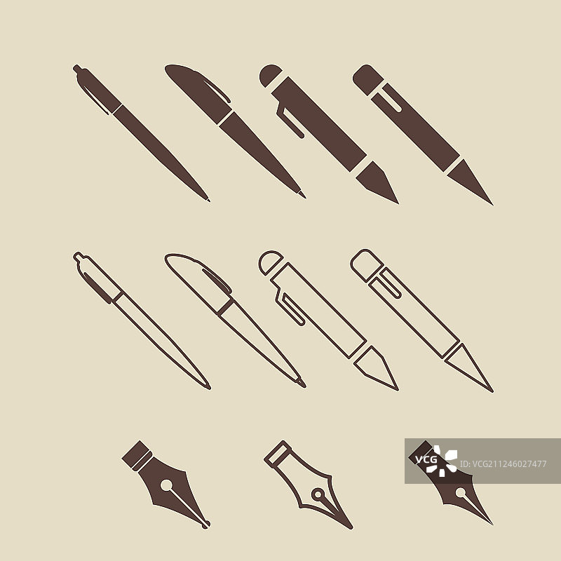 黑色油漆图标合集图片素材