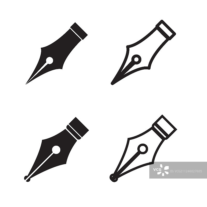 黑色油漆图标合集图片素材