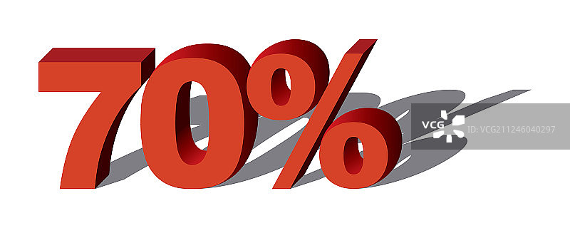 70%促销图案图片素材