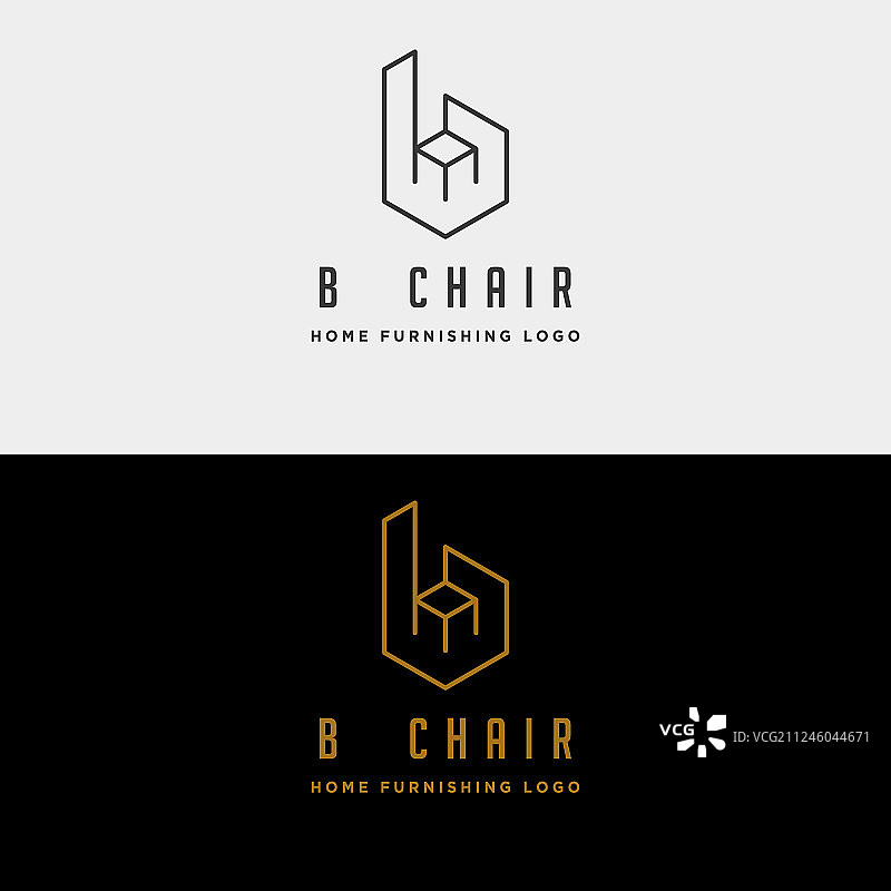 家具Logo设计图标图片素材