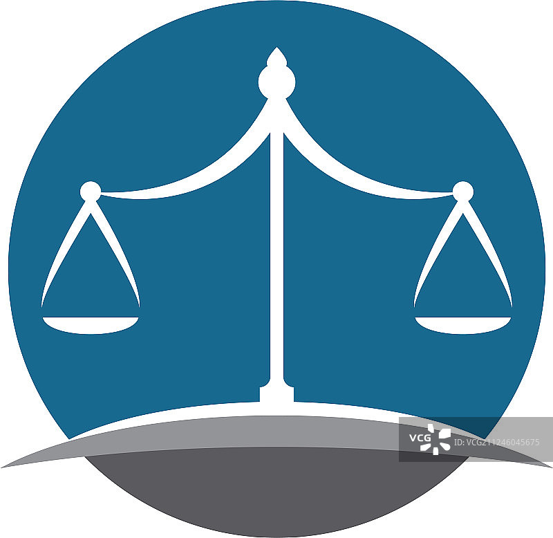 正义法律标志模板图片素材