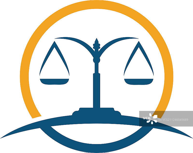 正义法律标志模板图片素材