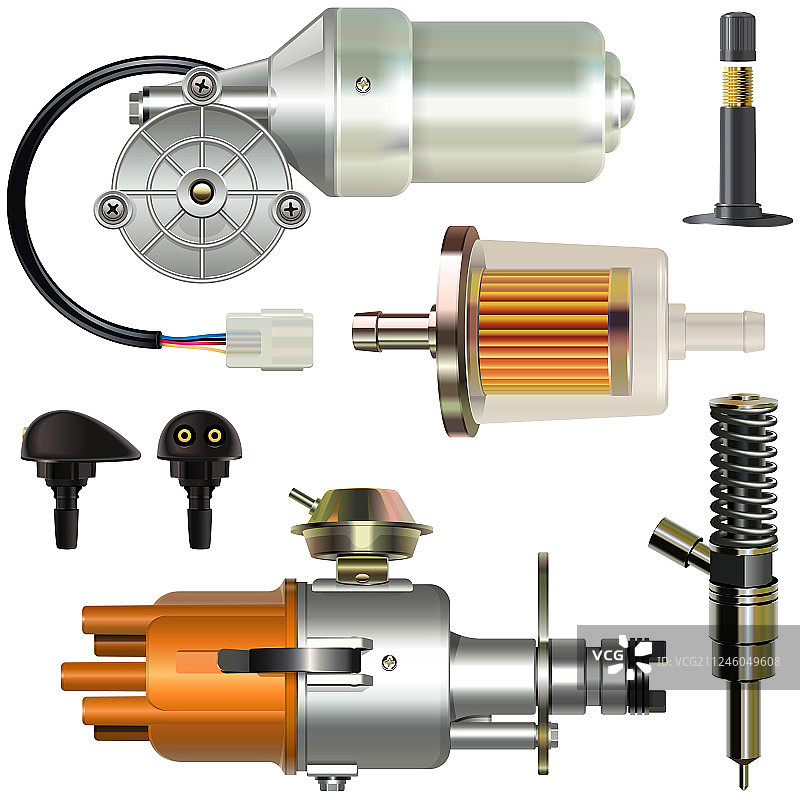 汽车零件套件1图片素材