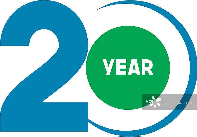 20周年纪念模板设计图片素材