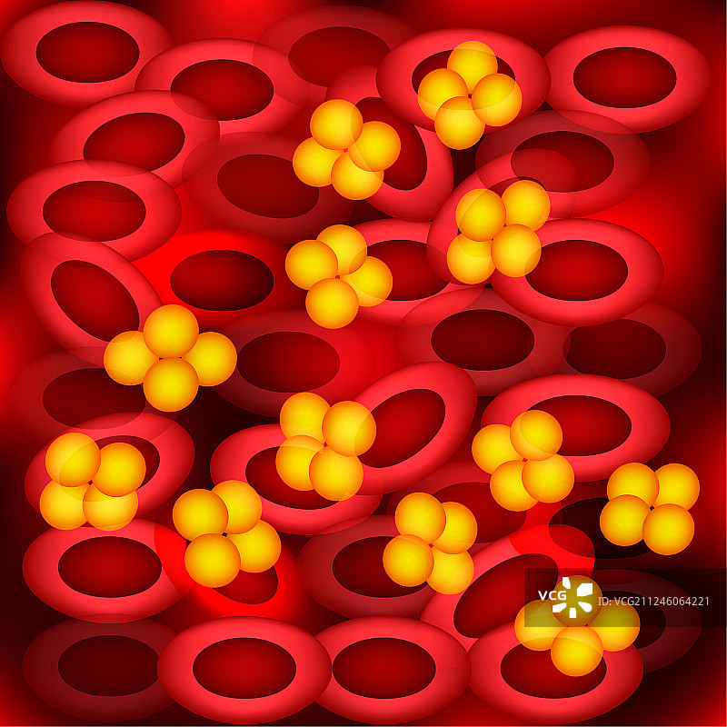 红细胞败血症血液背景图片素材