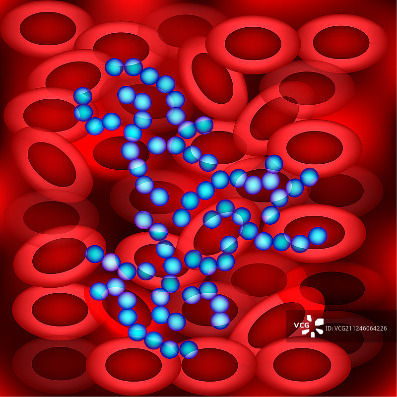 红细胞败血症血液背景图片素材