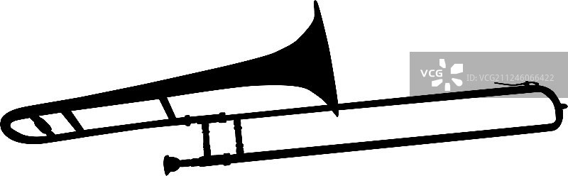 长号轮廓图片素材