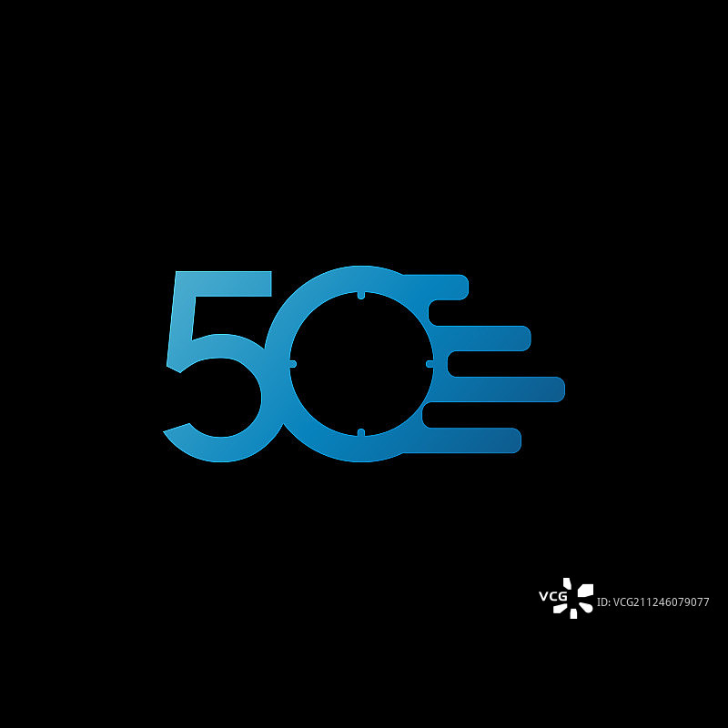 50周年庆典模板设计图片素材