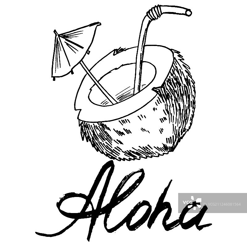 白色背景上的线性黑色图像图片素材