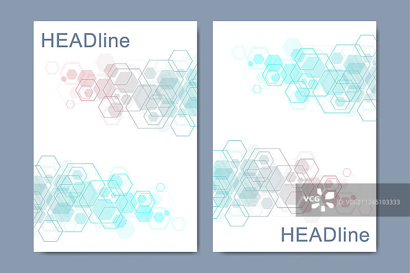 现代宣传册封面模板图片素材