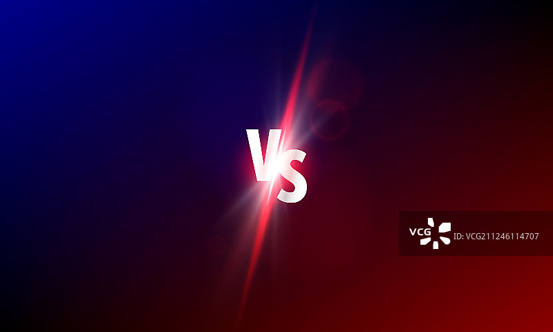VS对战背景：体育比赛图片素材