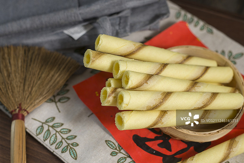 鸡蛋卷图片素材