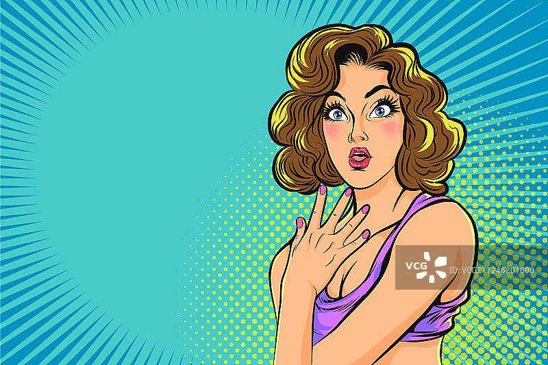 惊讶的女人3图片素材