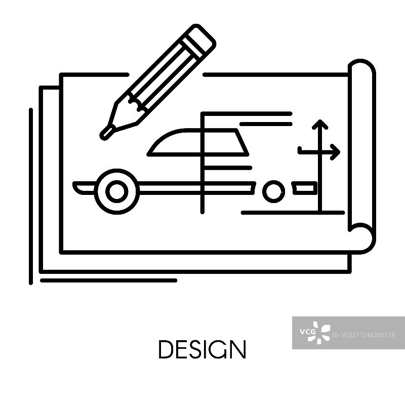 汽车技术设计机械工程图片素材
