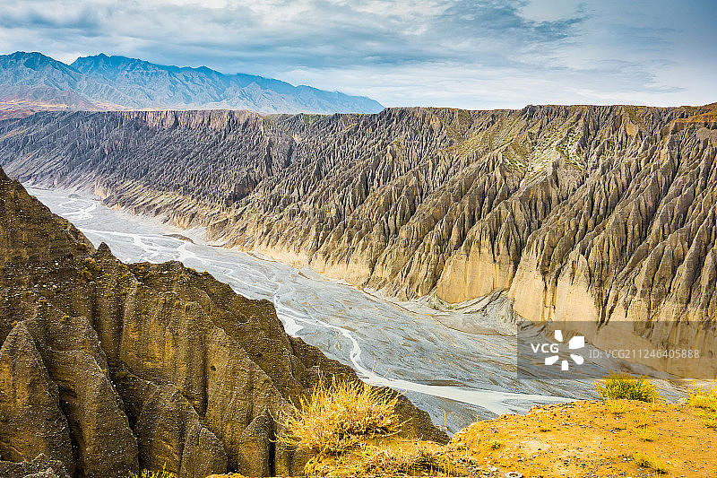 新疆独山子大峡谷风光图片素材