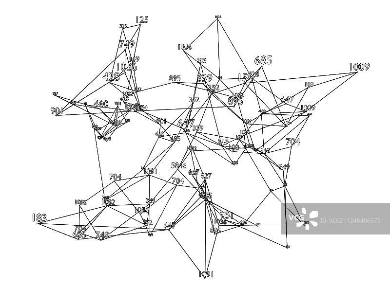 抽象词云轮廓图片素材