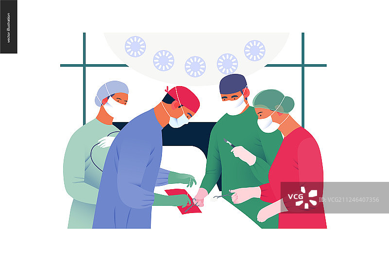 医疗保险模板 - 外科手术图片素材