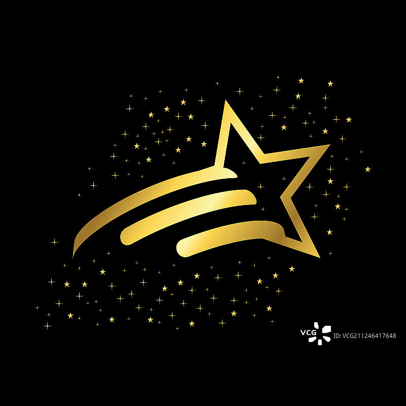 星星标志模板设计图片素材