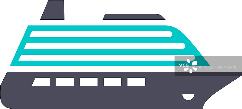 白色背景上的灰色绿松石图标图片素材