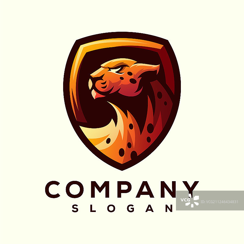 猎豹logo设计图片素材
