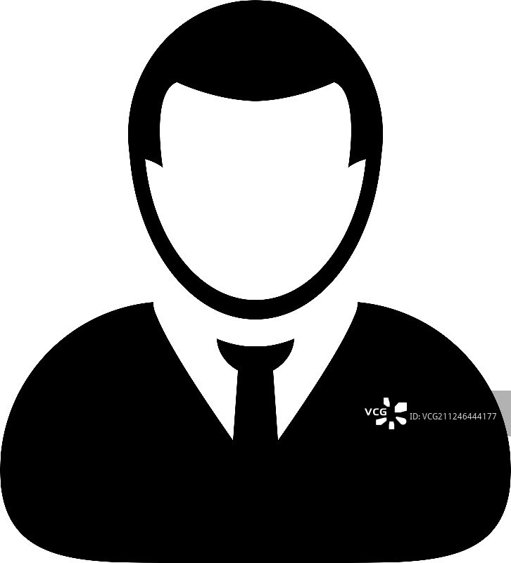 用户图标 - 男人 - 人物 - 商人头像图片素材