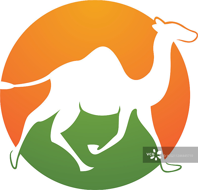 骆驼logo模板图片素材