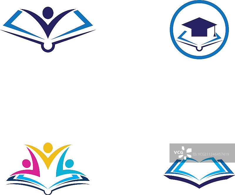 教育标识模板图片素材