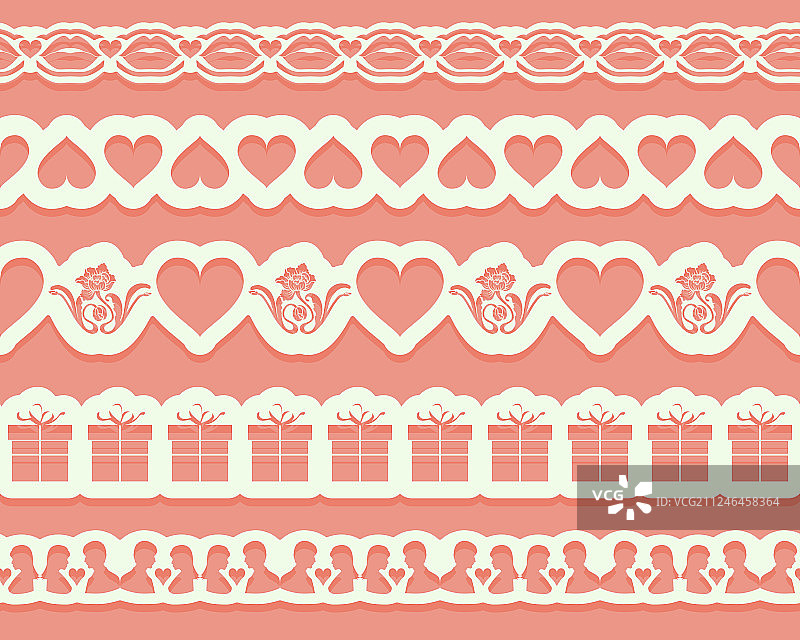 用于装饰的激光切割模具边框图片素材