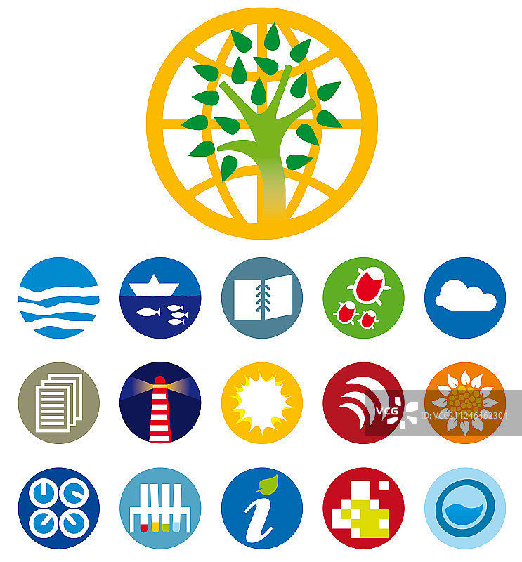 自然与环境图标：开放空间图片素材