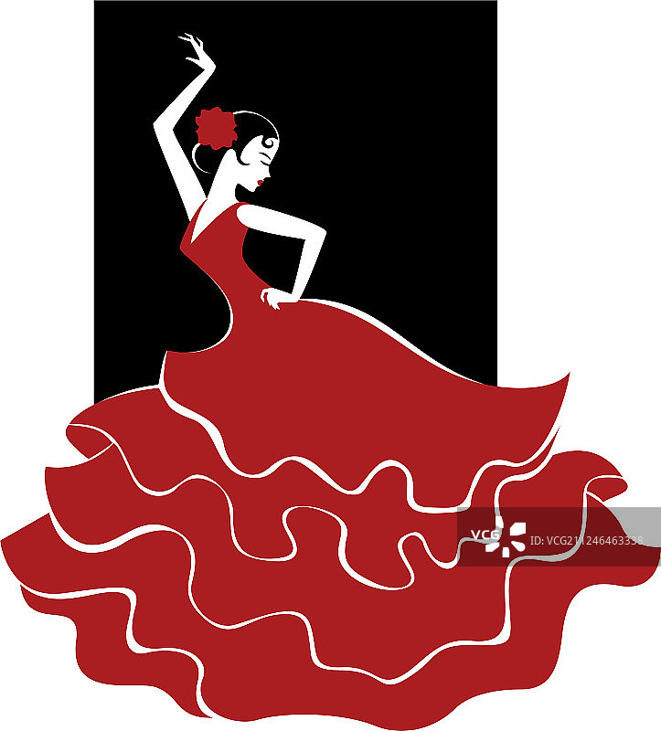 弗拉门戈舞蹈图片素材