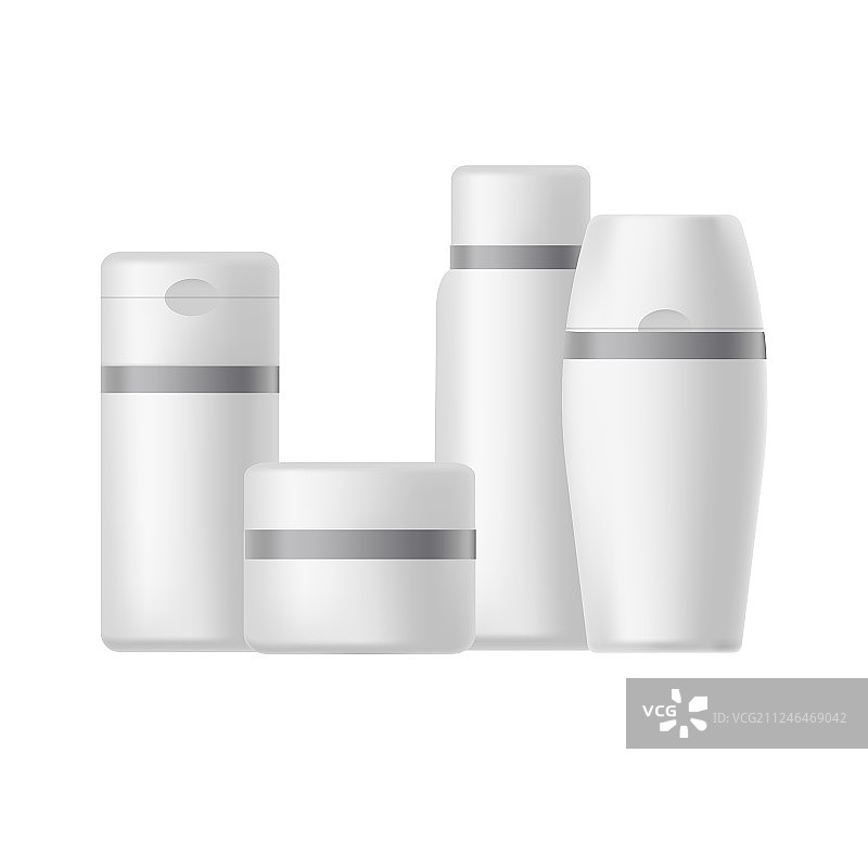 化妆品包装管、罐和瓶图片素材