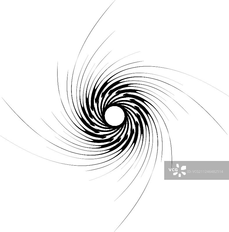 几何径向元素抽象同心图片素材