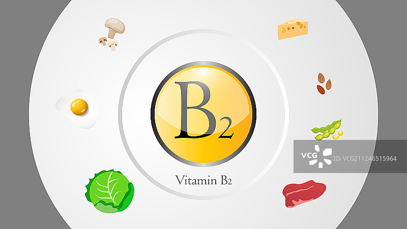 维生素B2图片素材