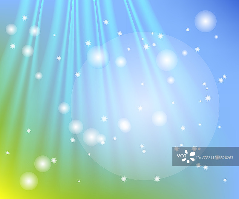 耀眼的阳光和柔和的镜头光晕图片素材