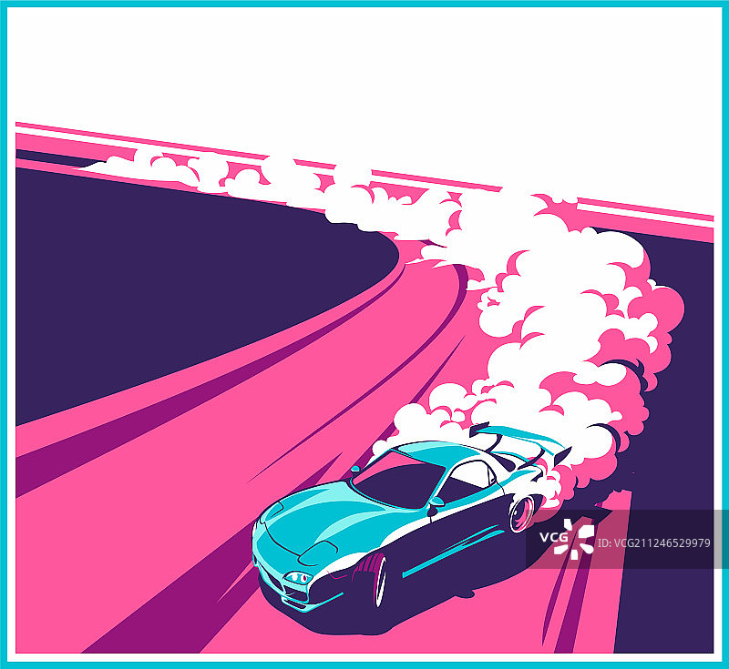 日本漂移赛车街头赛车图片素材