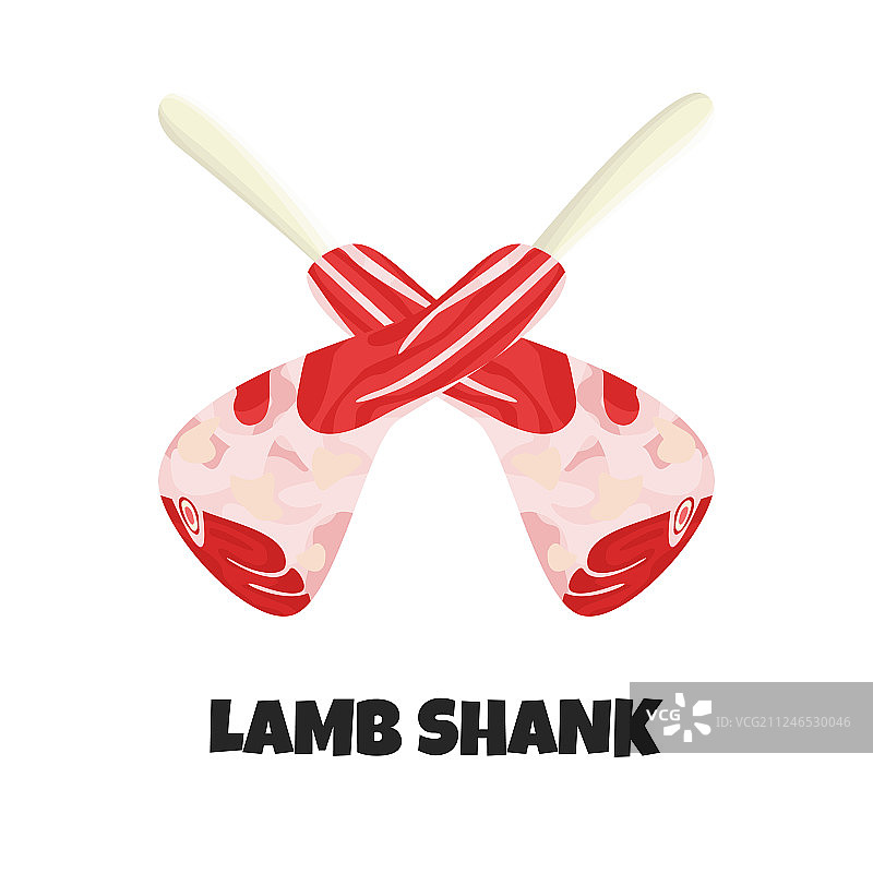 生羊腿肉图片素材