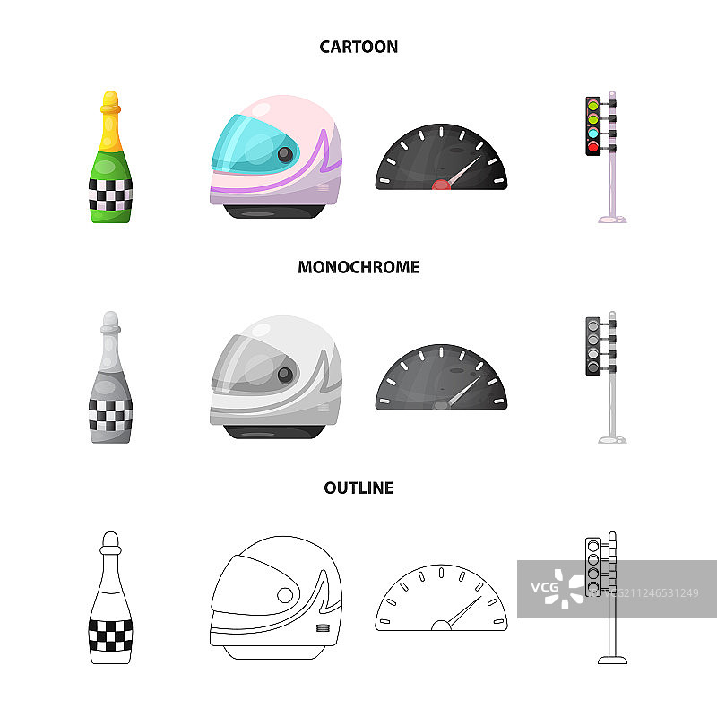 汽车和拉力赛标志合集设计图片素材