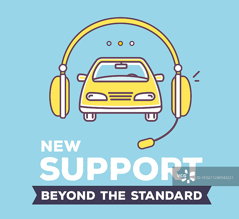 汽车与支持创意设计图片素材