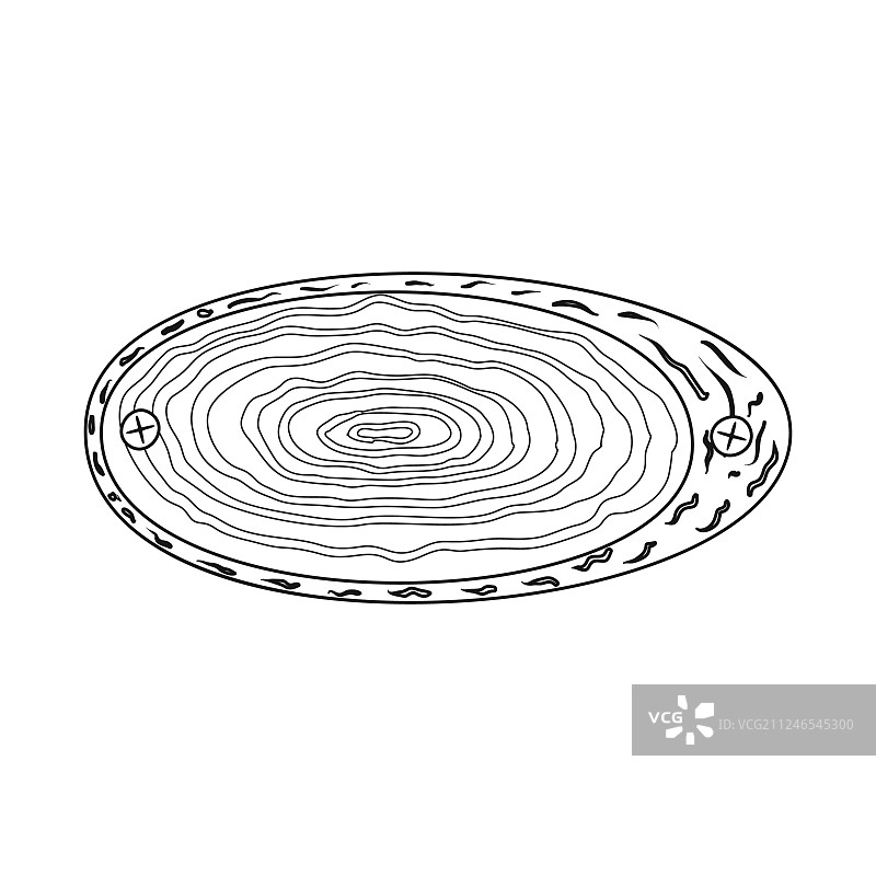 广告牌和圆形符号元素图片素材