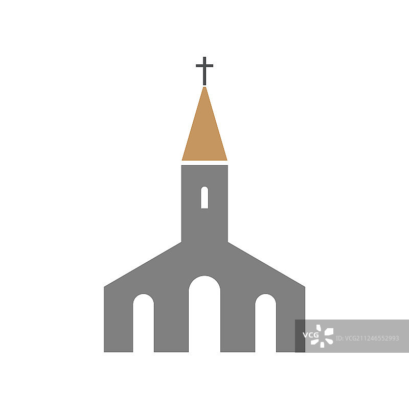 教堂宗教建筑图标图片素材