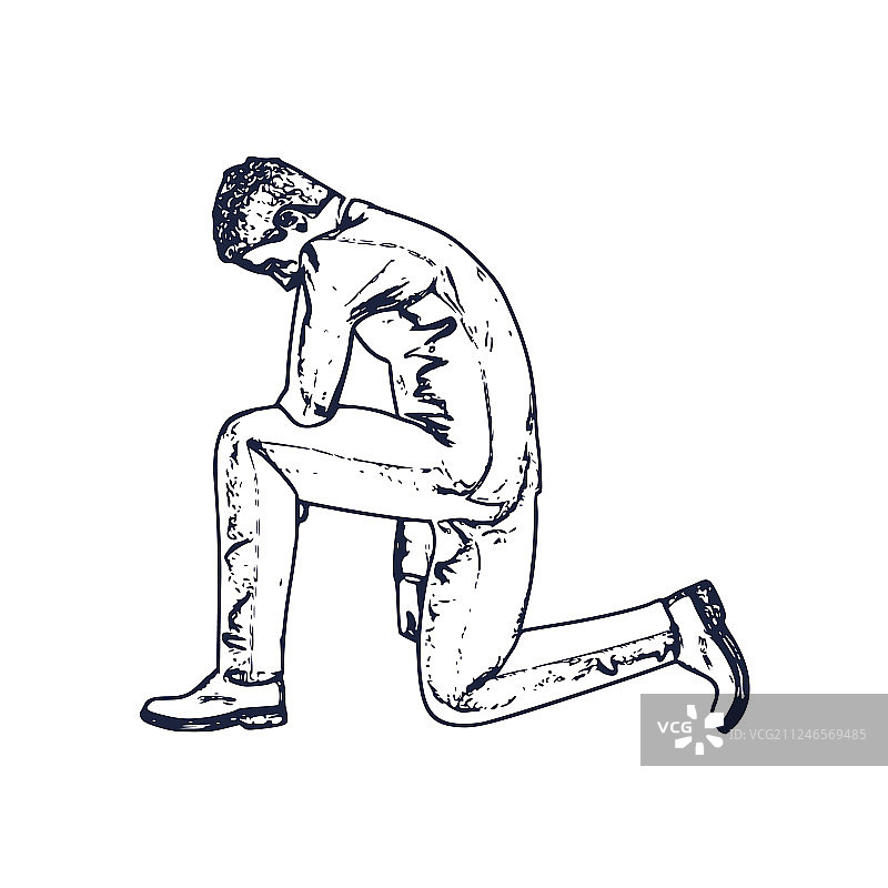 商务男人剪影图片素材