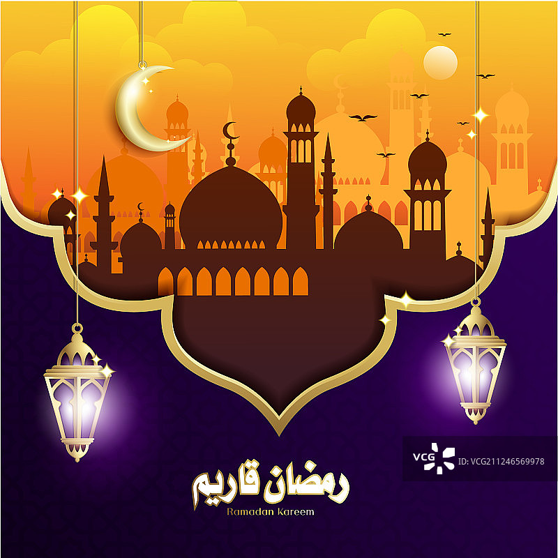 精美斋月背景图片素材