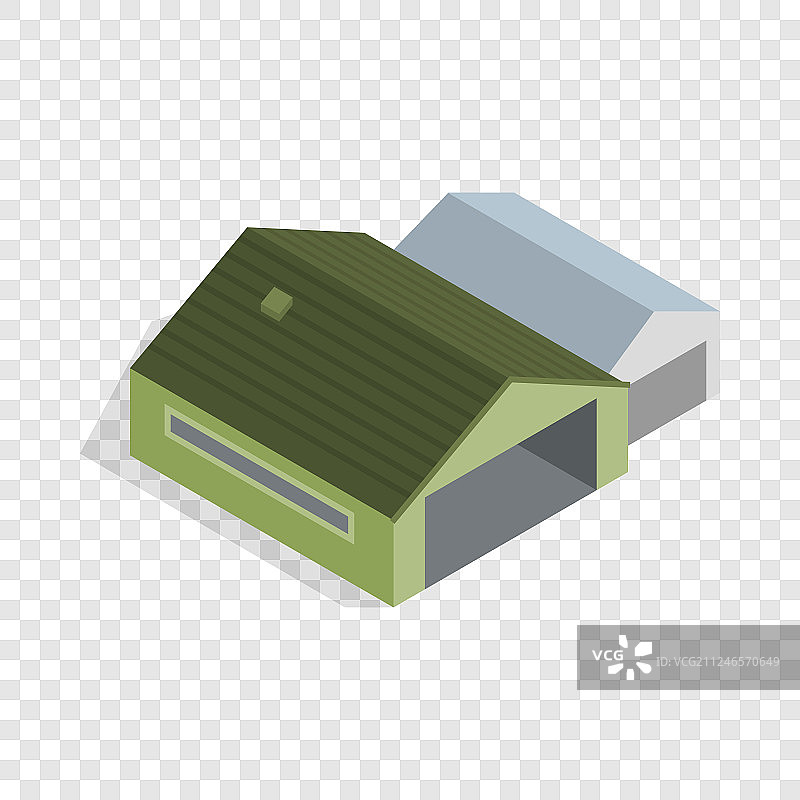 2.5D机库图标图片素材